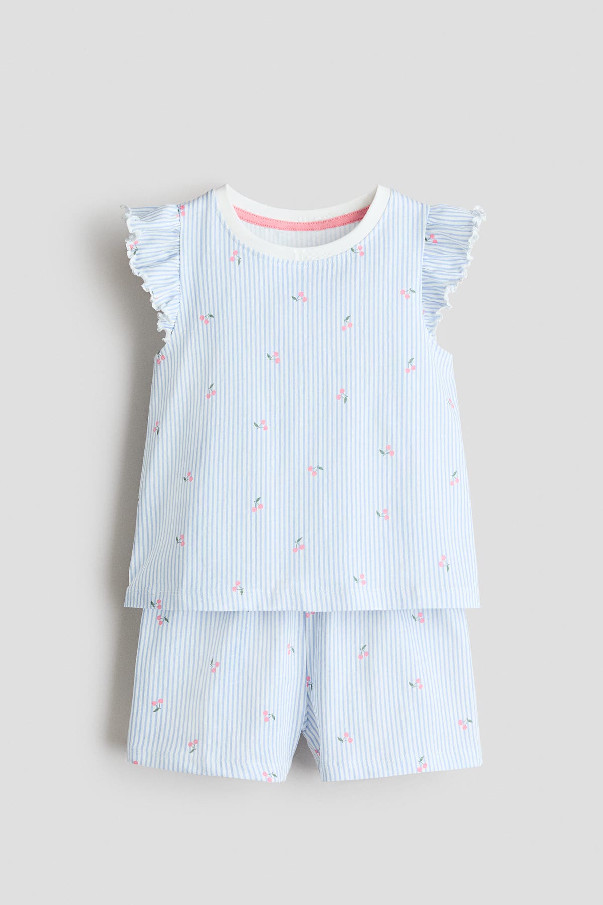 Patterned cotton pyjamas