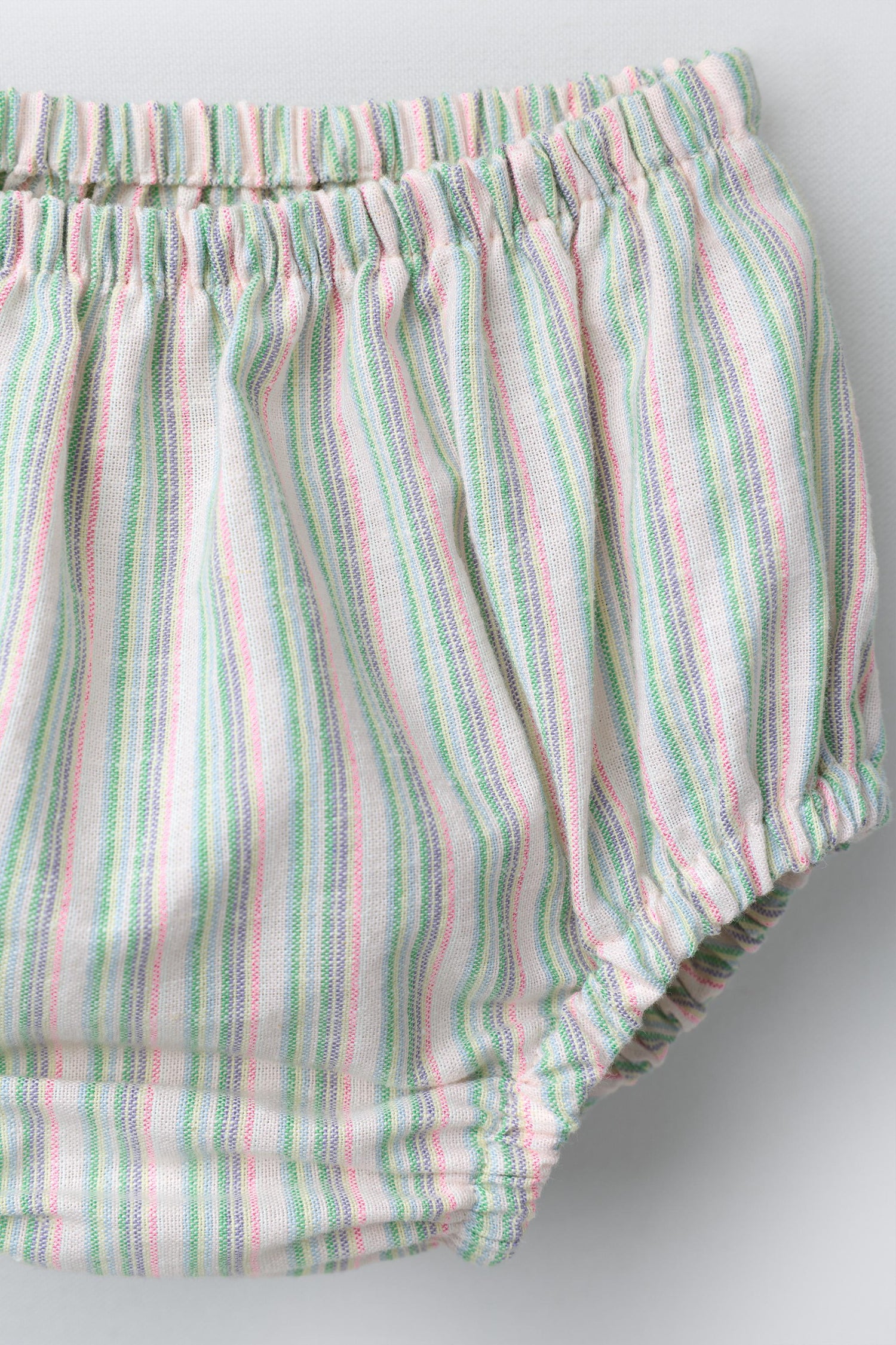 WAVY TRIM DRESS AND BRIEFS