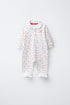 CONVERTIBLE FOOT ZIP-UP SLEEPSUIT - Ecru / 12-18 months (86 cm)