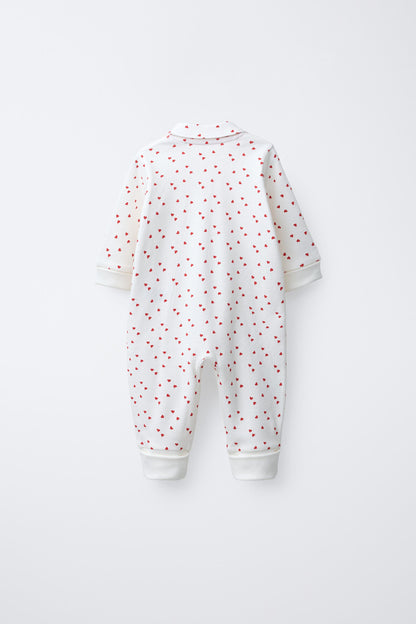 CONVERTIBLE FOOT ZIP-UP SLEEPSUIT