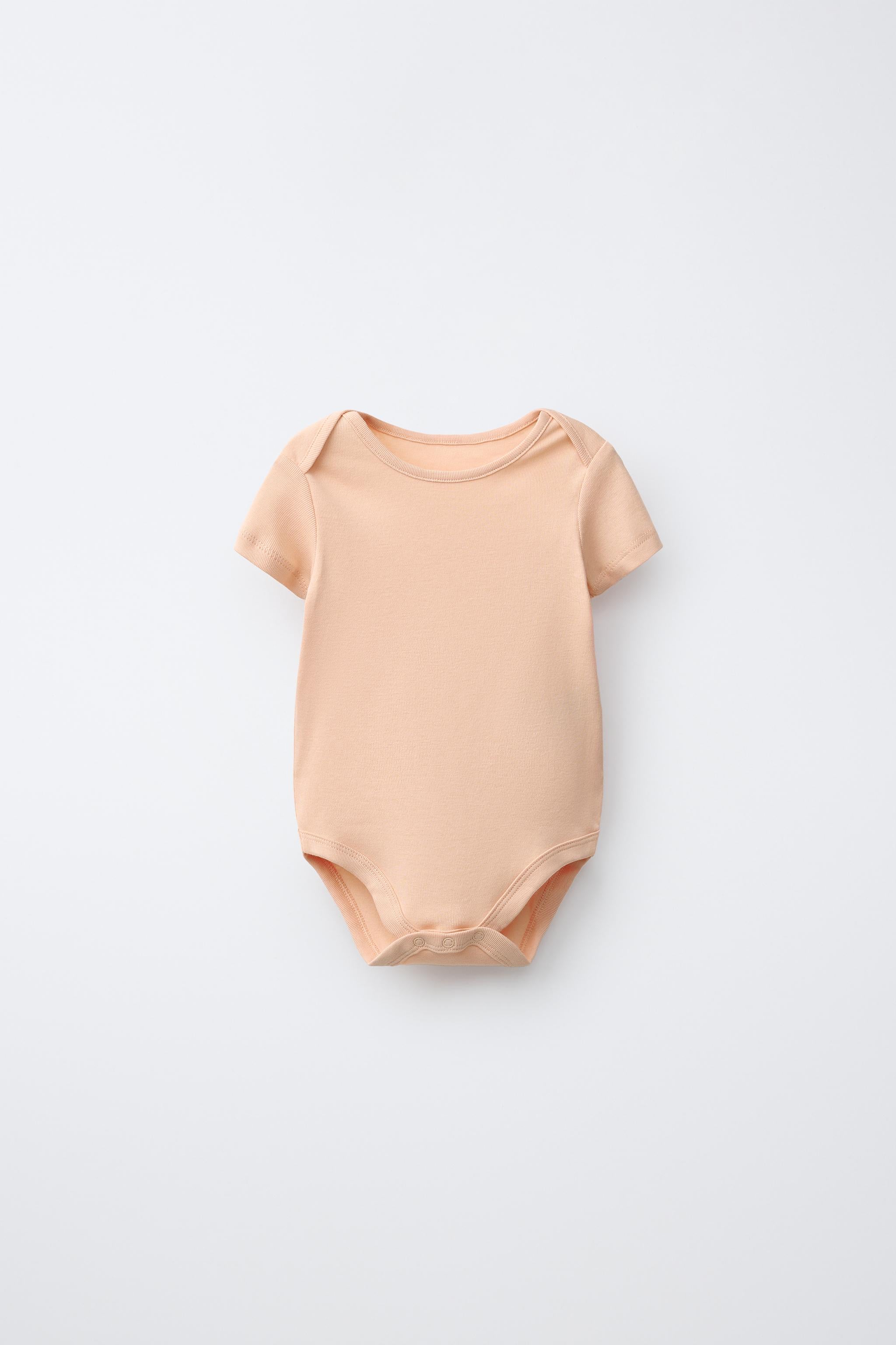 5-PACK OF DROPS AND STRIPES BODYSUITS