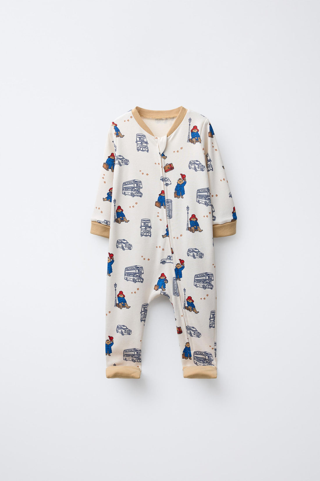 PADDINGTON ™ CONVERTIBLE FOOT SLEEPSUIT - Ecru / 12-18 months (86 cm)
