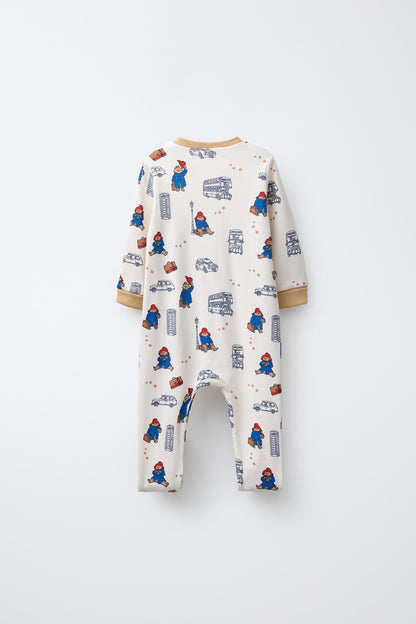 PADDINGTON ™ CONVERTIBLE FOOT SLEEPSUIT