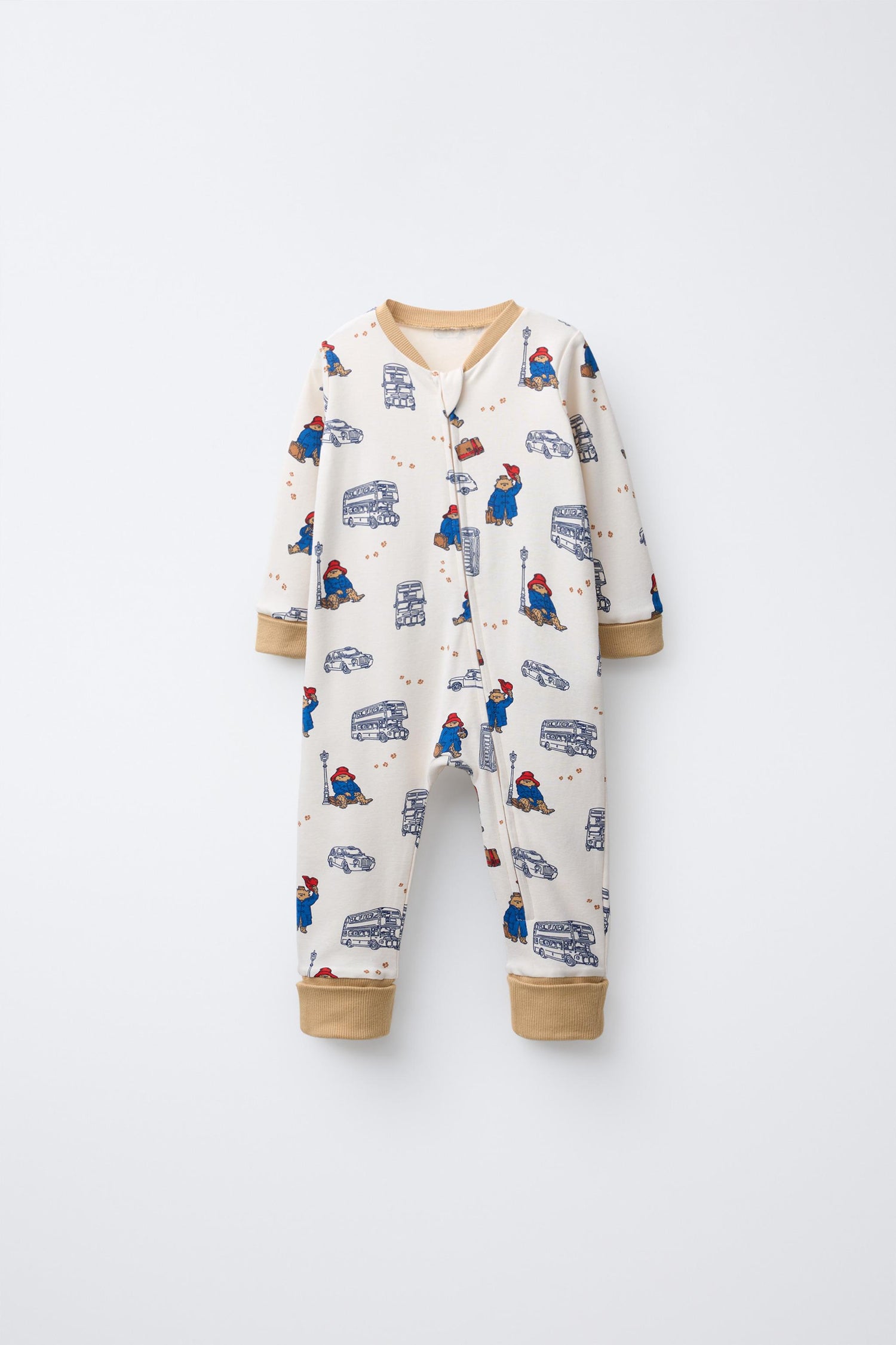 PADDINGTON ™ CONVERTIBLE FOOT SLEEPSUIT