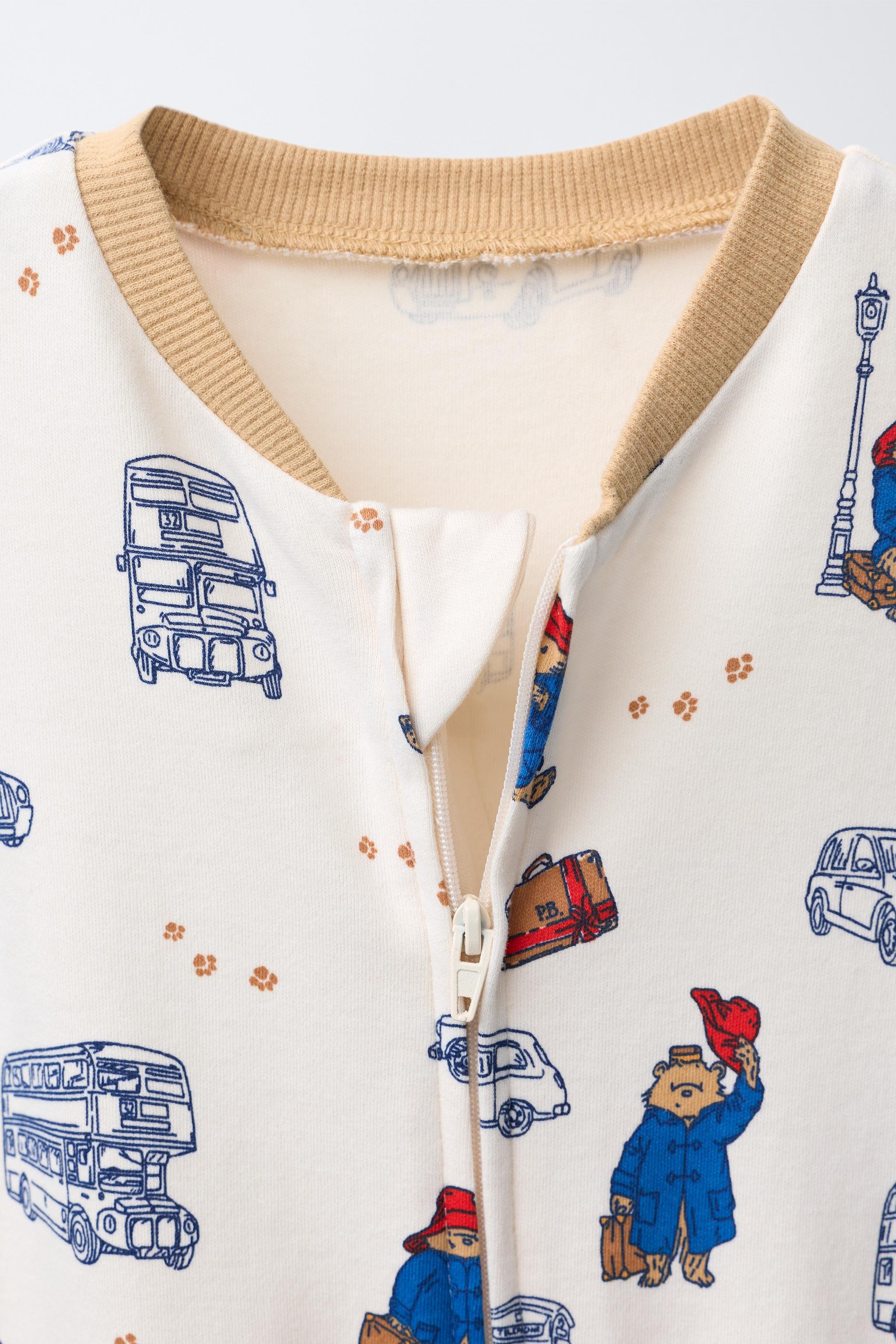 PADDINGTON ™ CONVERTIBLE FOOT SLEEPSUIT