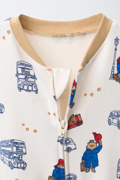 PADDINGTON ™ CONVERTIBLE FOOT SLEEPSUIT