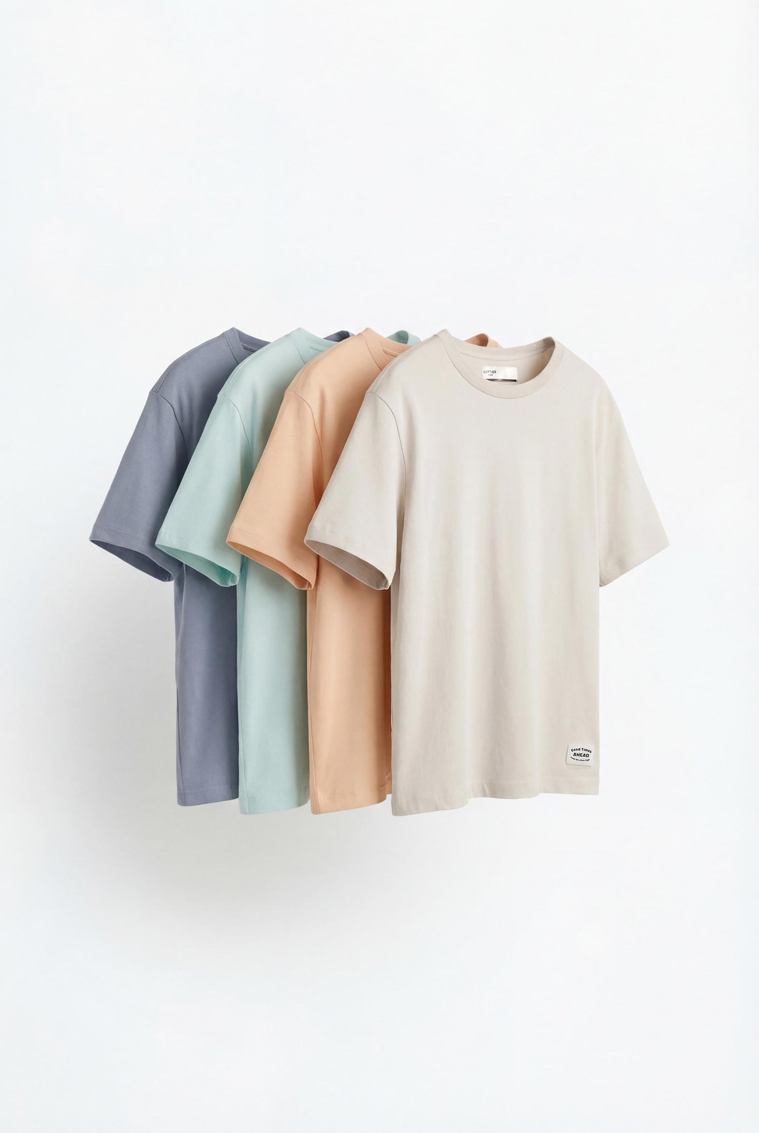 4-pack of plain T-shirts