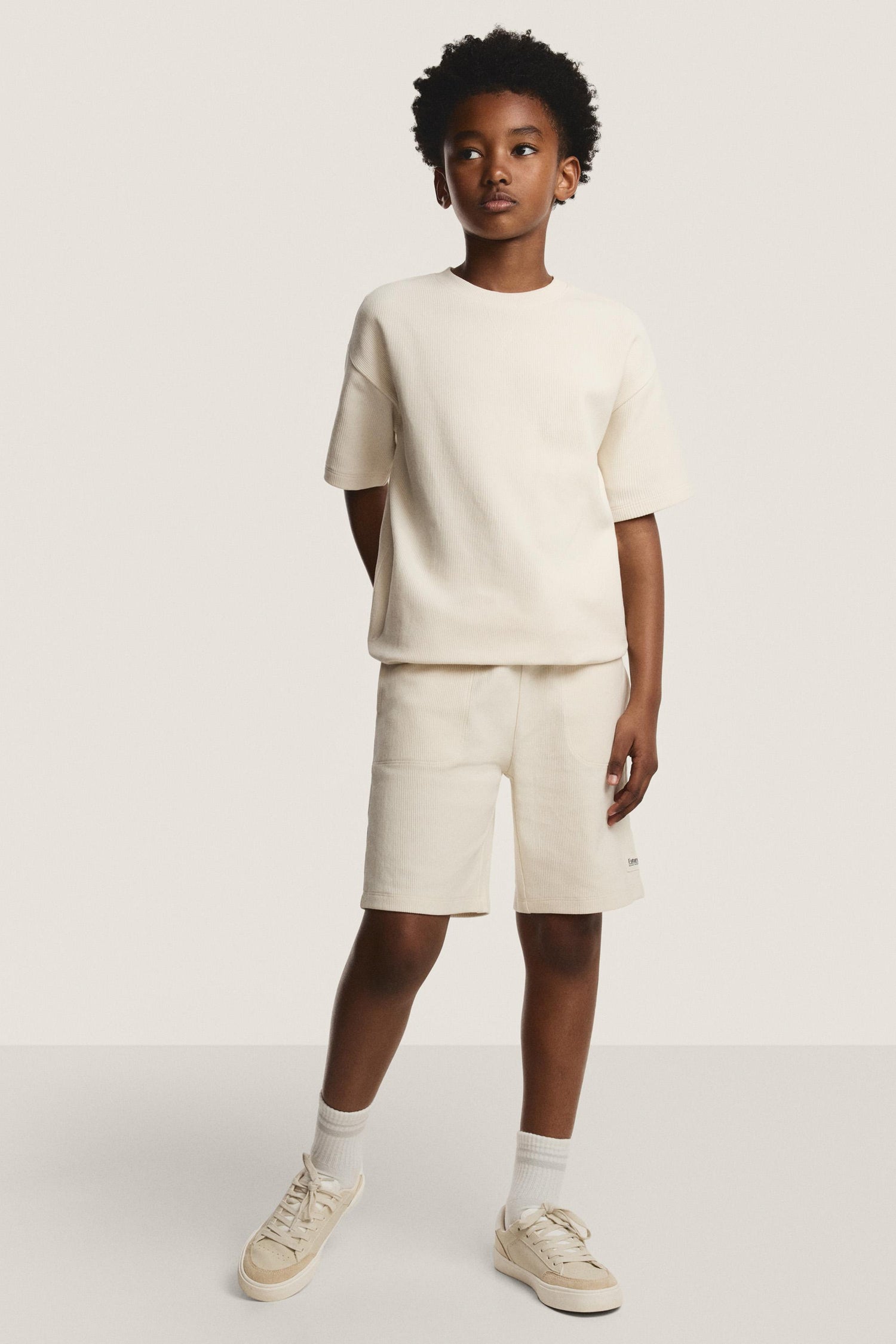 Ottoman T-shirt - ECRU / 11-12 years