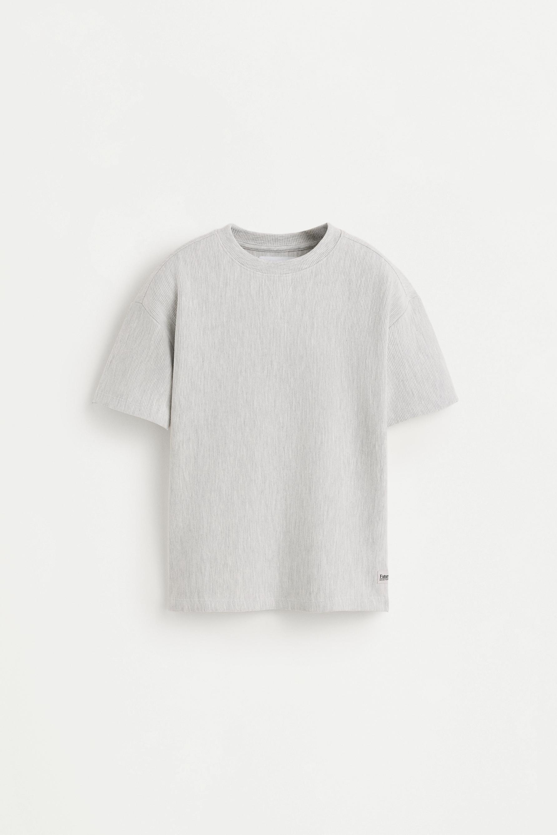 Ottoman T-shirt - GREY MARL / 11-12 years