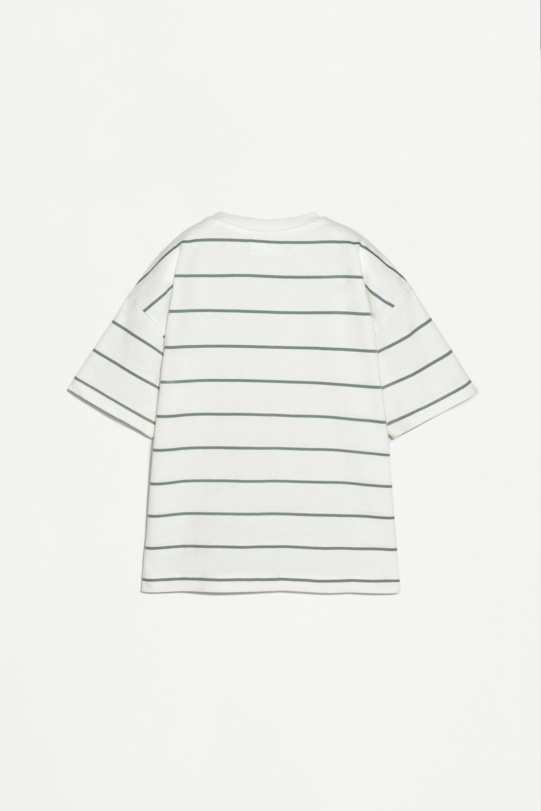Striped heavy jersey T-shirt