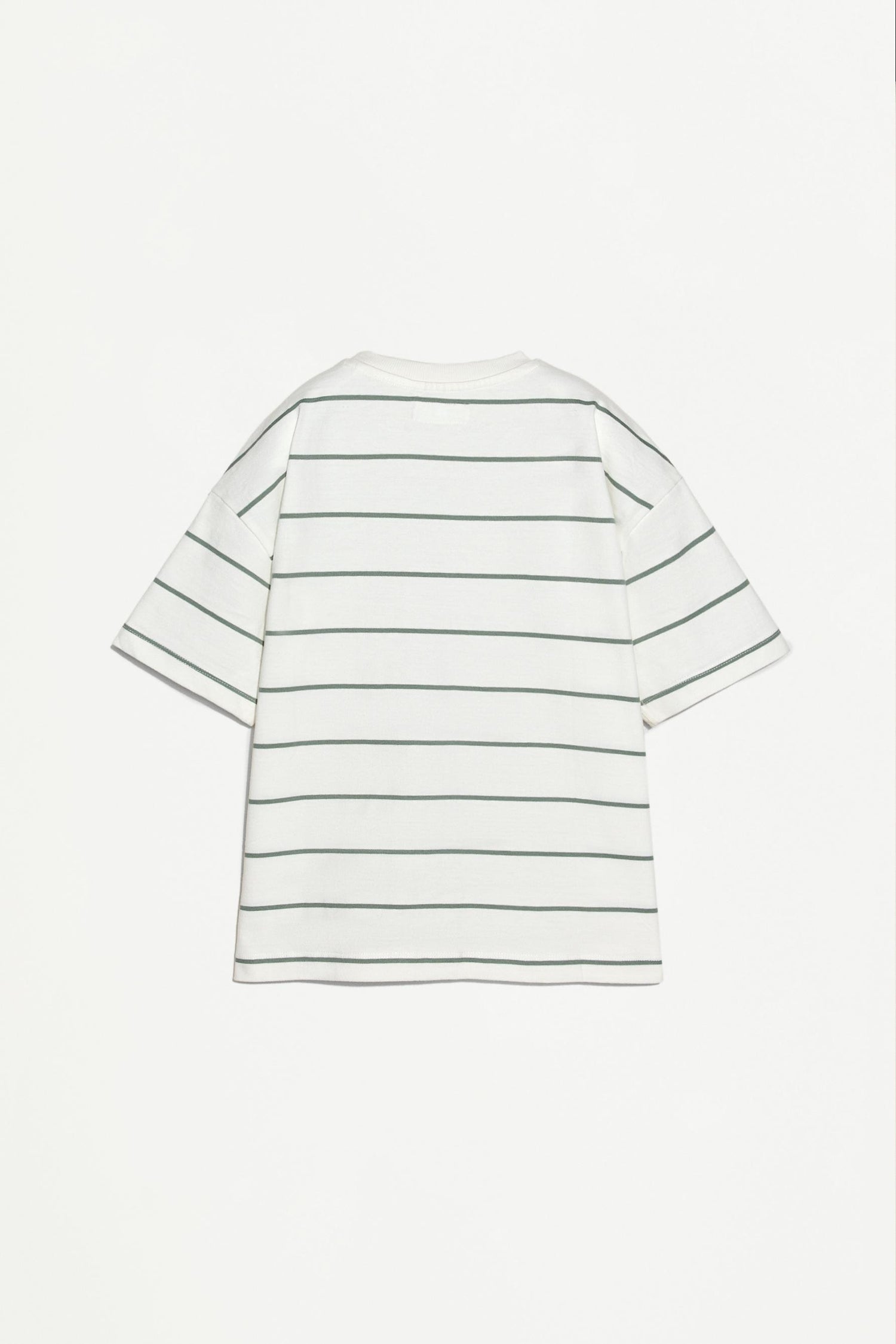 Striped heavy jersey T-shirt