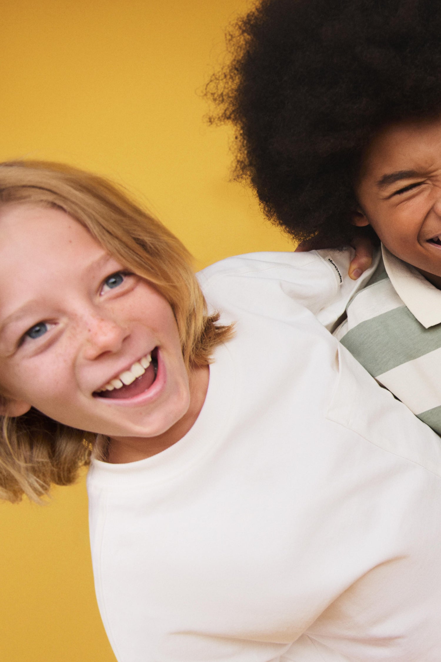 Heavy jersey T-shirt - OFF WHITE / 11-12 years