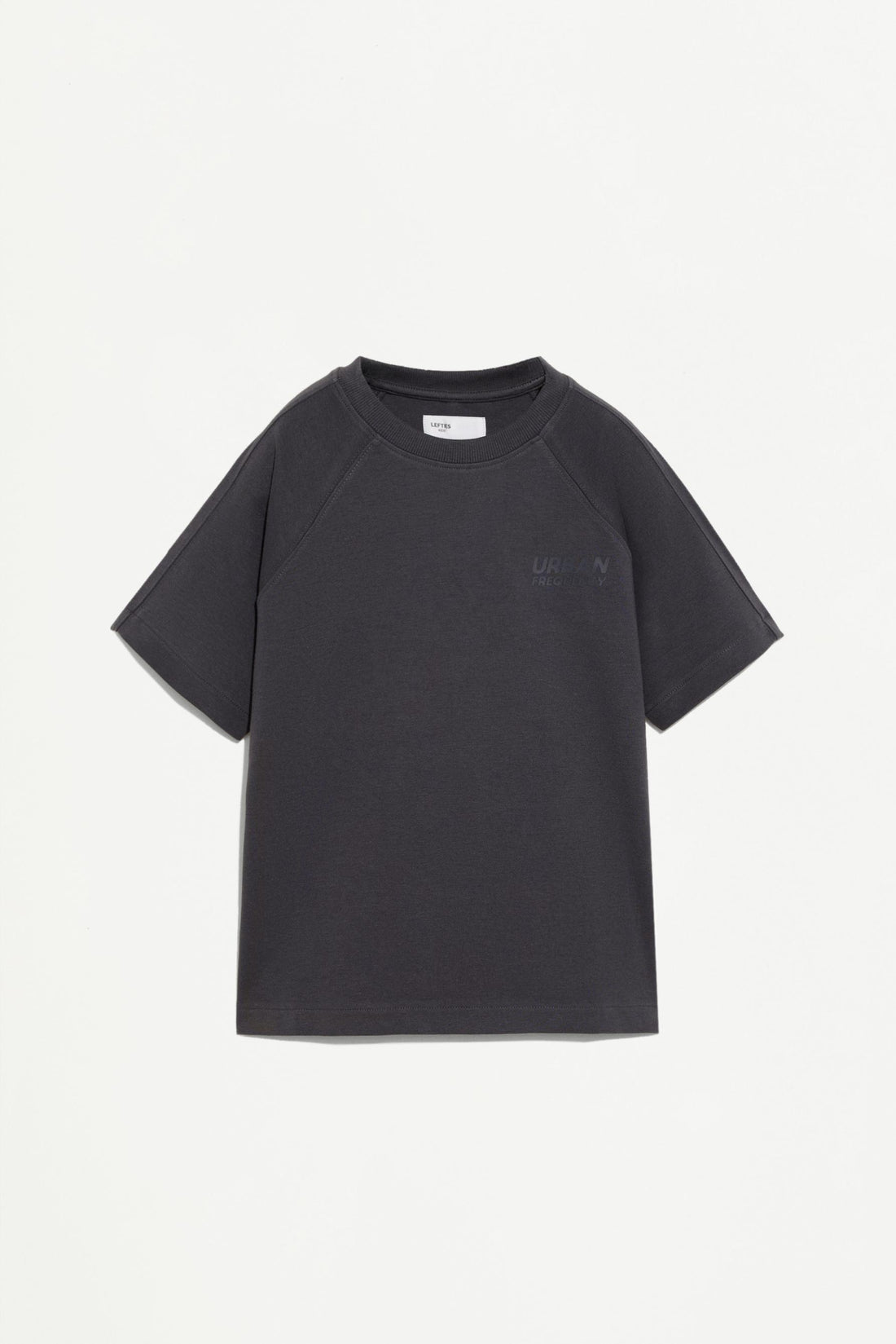 Interlock T-shirt with rubberised slogan. - LEAD / 11-12 years