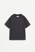 Interlock T-shirt with rubberised slogan. - LEAD / 11-12 years