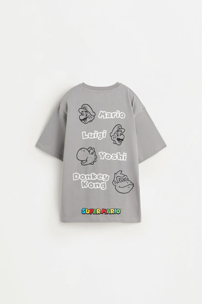 Super Mario Bros Nintendo® T-shirt with a maxi print on the back