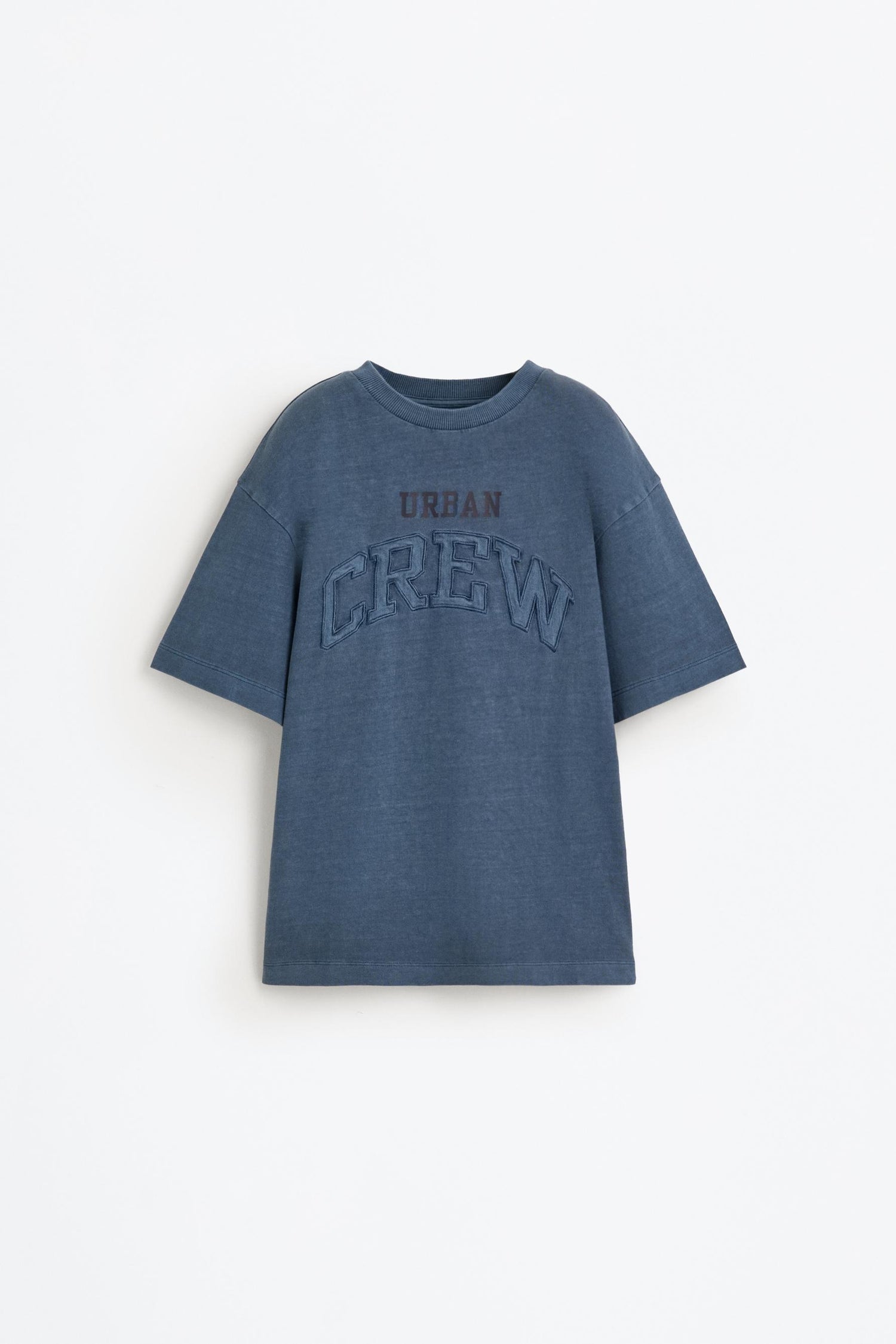 Text patch T-shirt