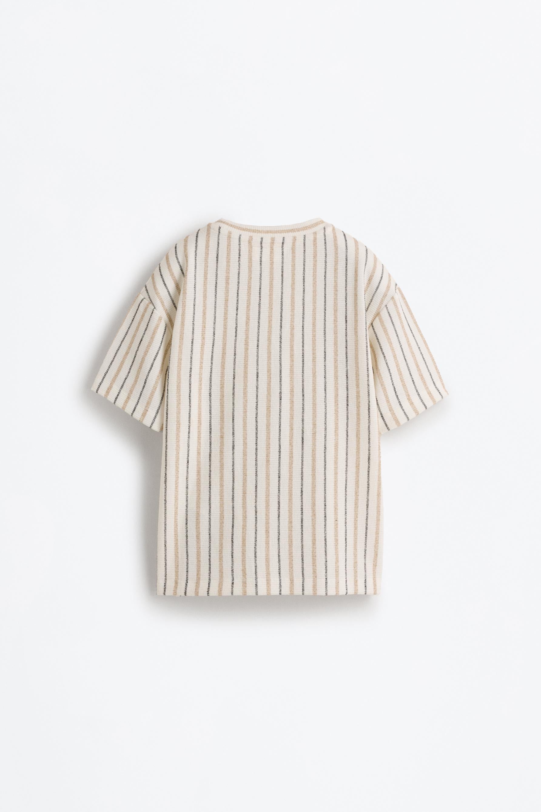 Striped rustic T-shirt