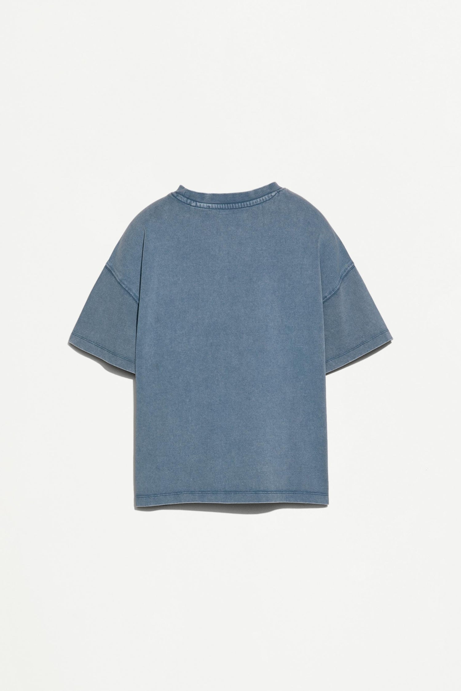 Heavy jersey faded-effect T-shirt