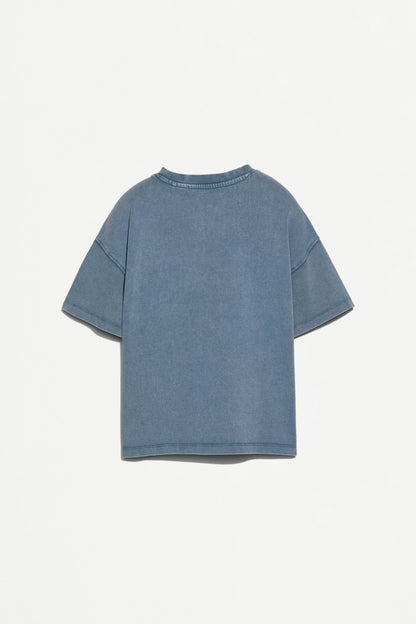 Heavy jersey faded-effect T-shirt