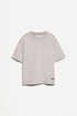 Heavy jersey faded-effect T-shirt - PALE GREY / 11-12 years