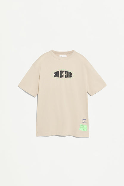 T-shirt with a maxi print on the back - OCHRE / 11-12 years