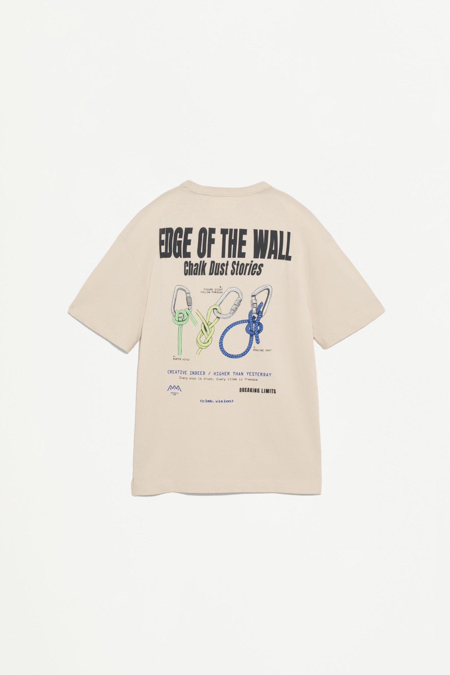 T-shirt with a maxi print on the back