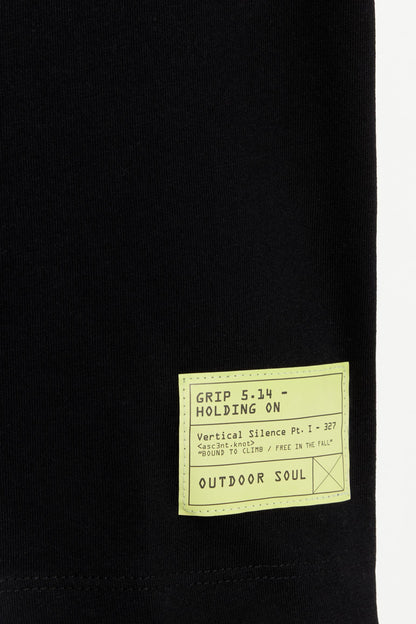 T-shirt with a maxi print on the back