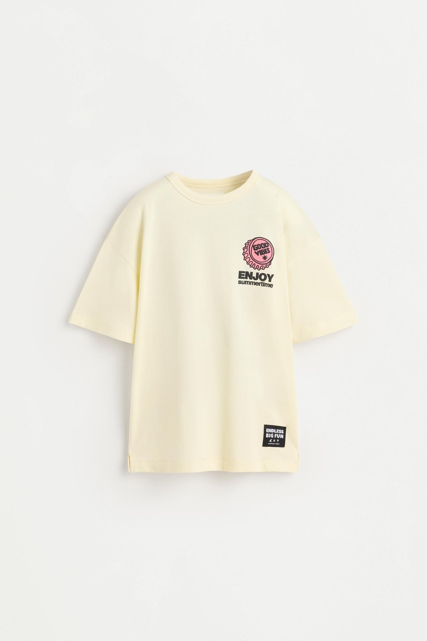 T-shirt with back print