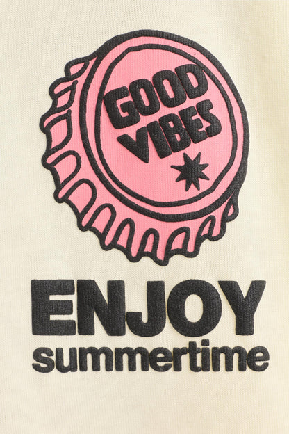 T-shirt with back print