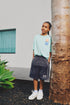 T-shirt with back print - PALE BLUE / 11-12 years