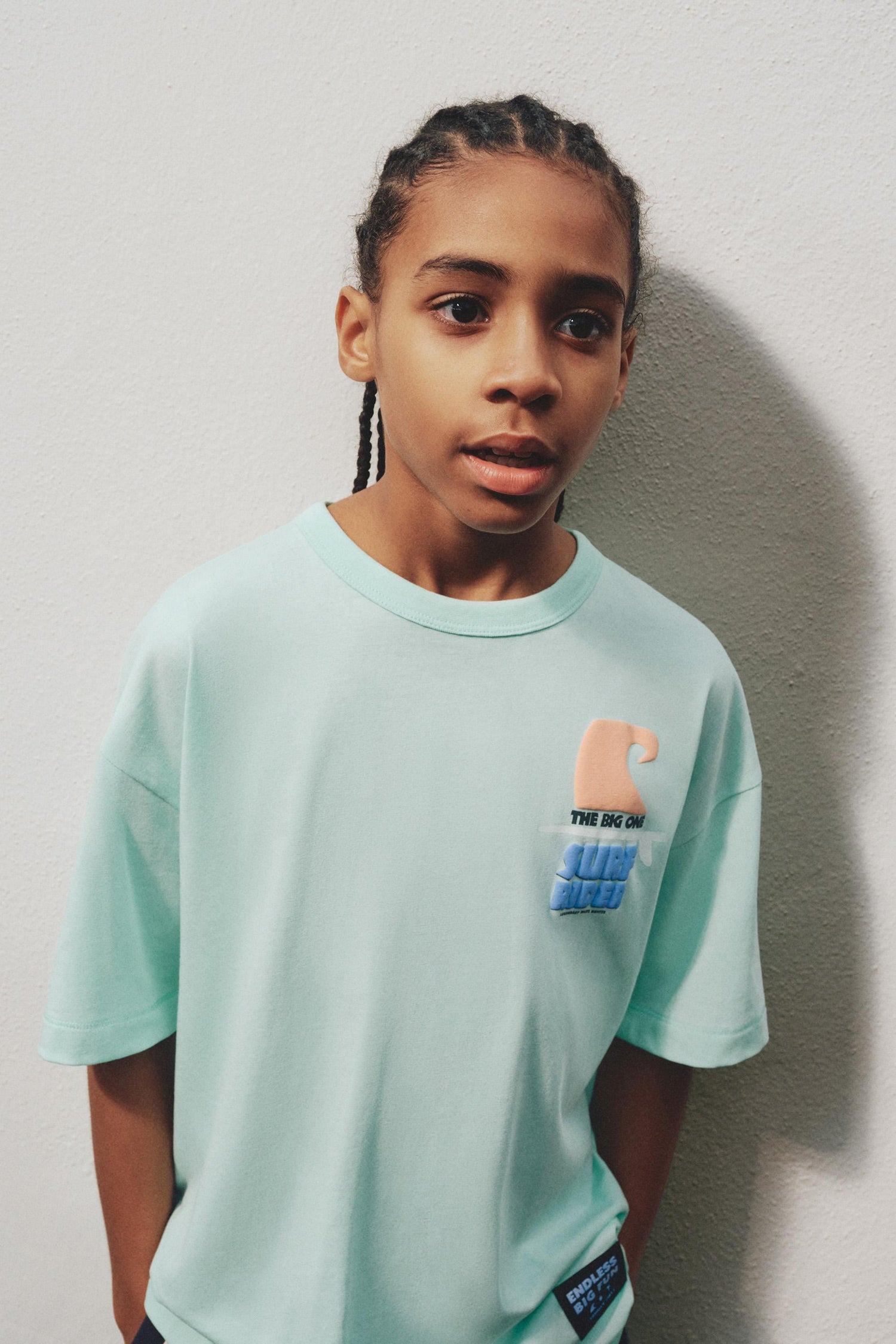 T-shirt with back print