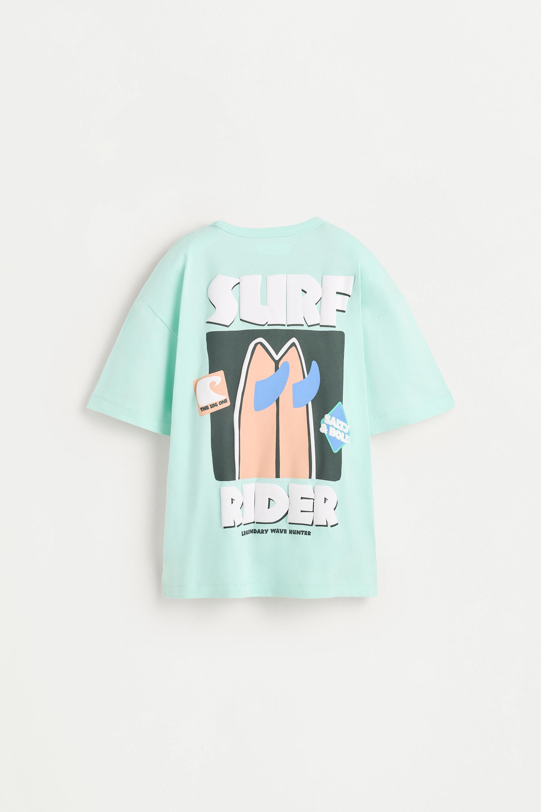T-shirt with back print