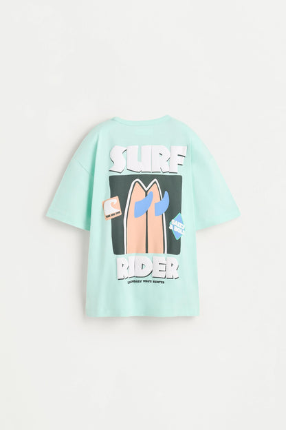 T-shirt with back print