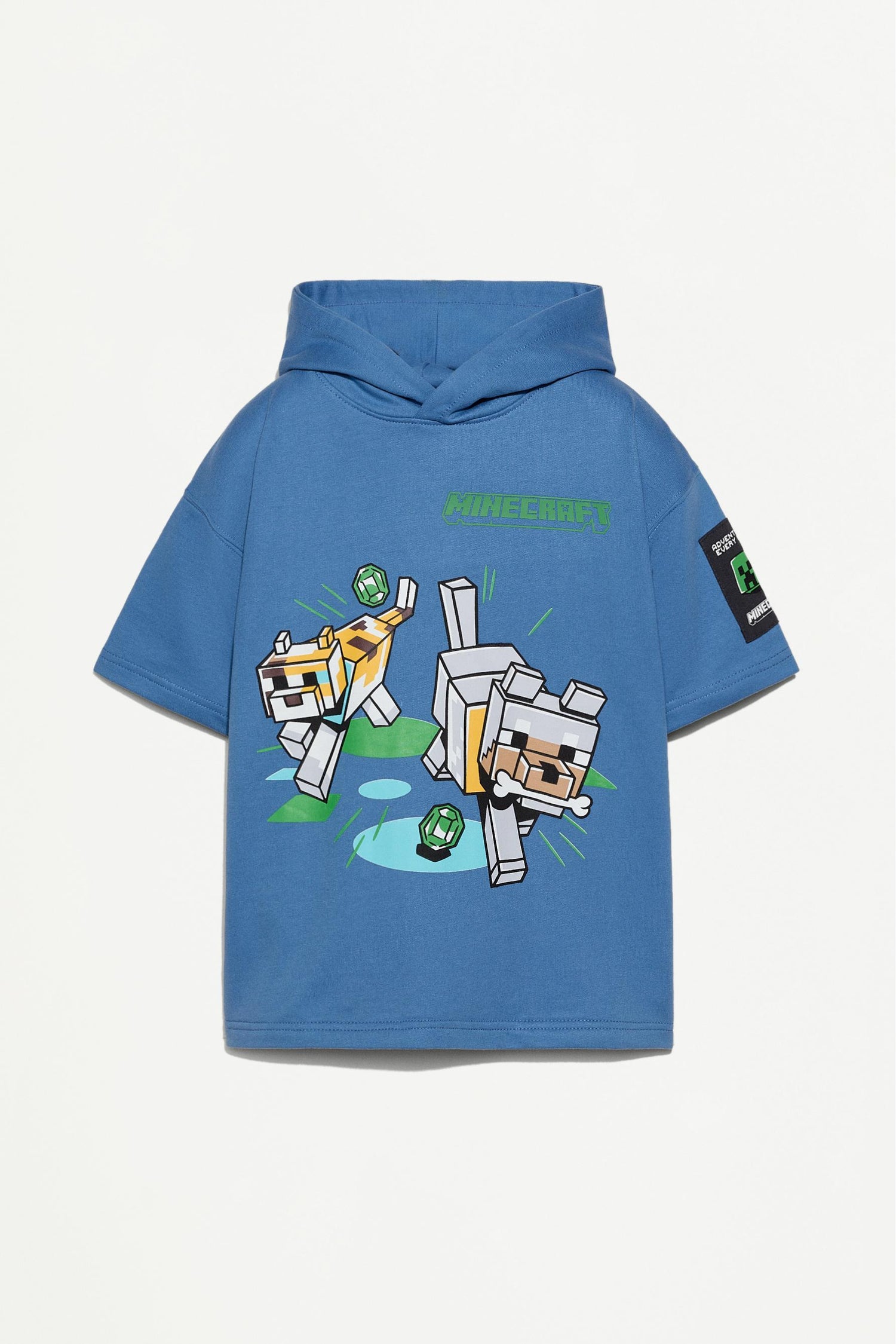 Minecraft hoodie t-shirt
