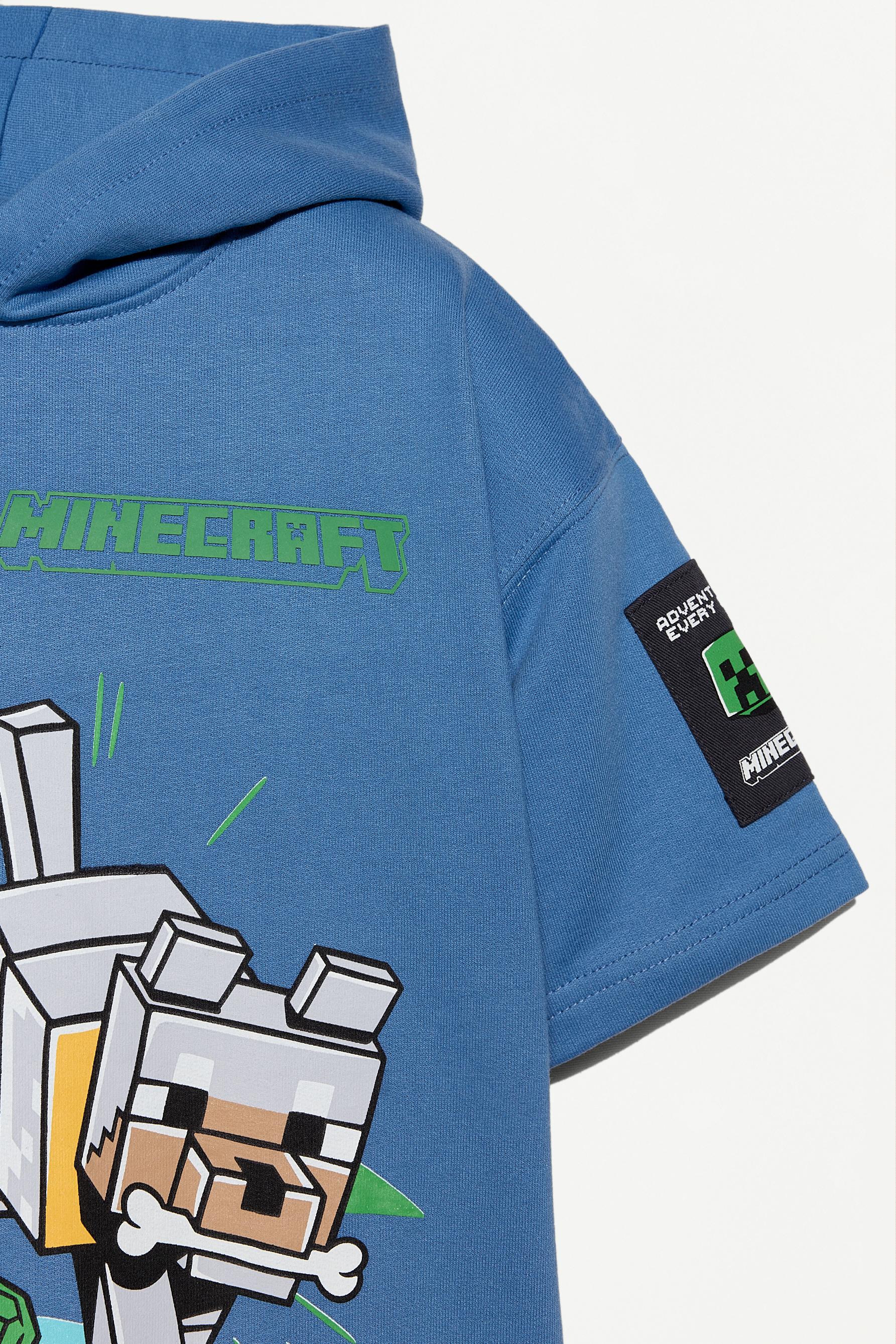 Minecraft hoodie t-shirt