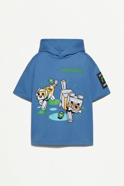 Minecraft hoodie t-shirt