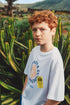 T-shirt with a maxi print on the back - WHITE / 11-12 years