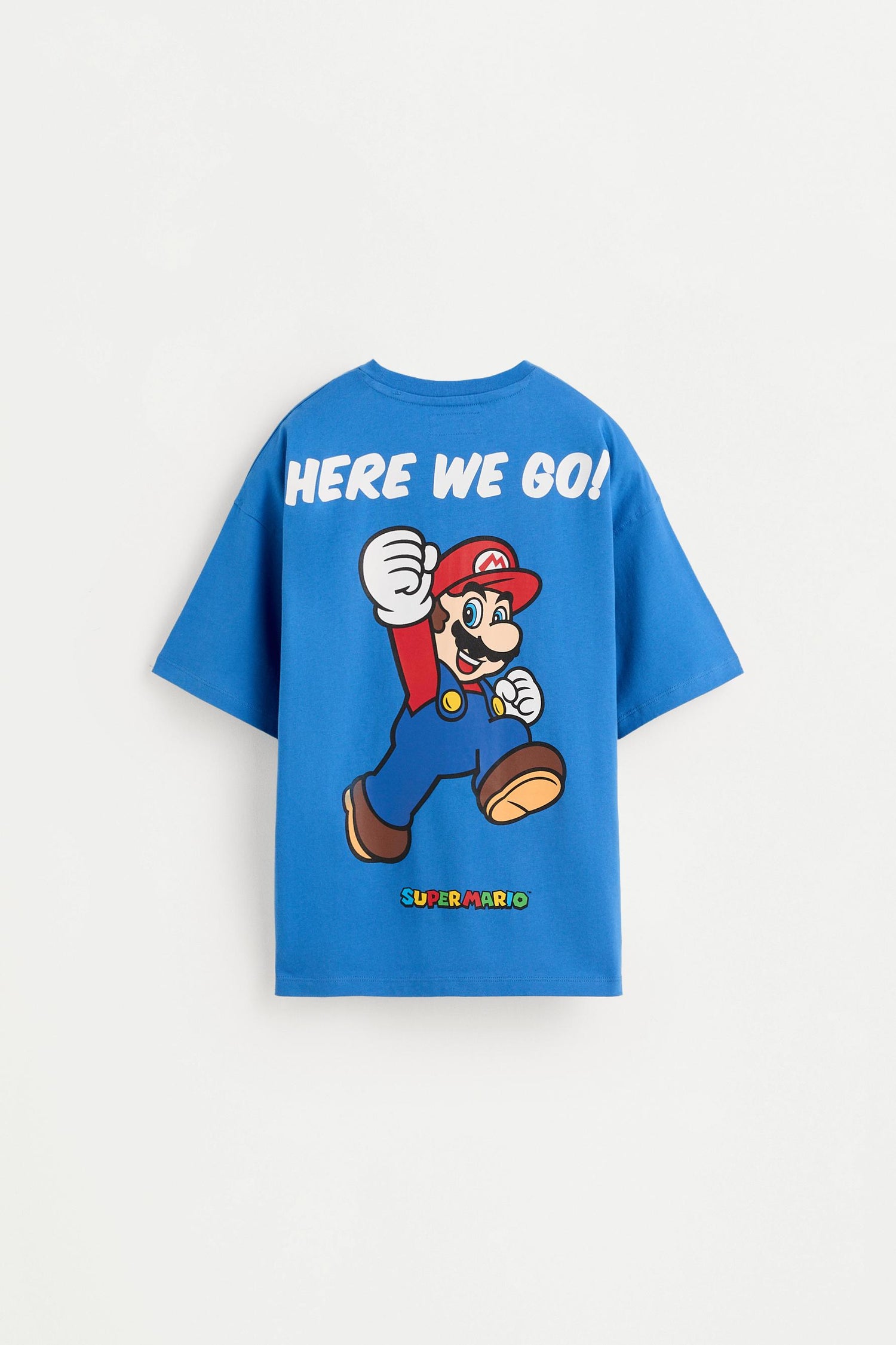 Super Mario Bros Nintendo® T-shirt with a maxi print on the back