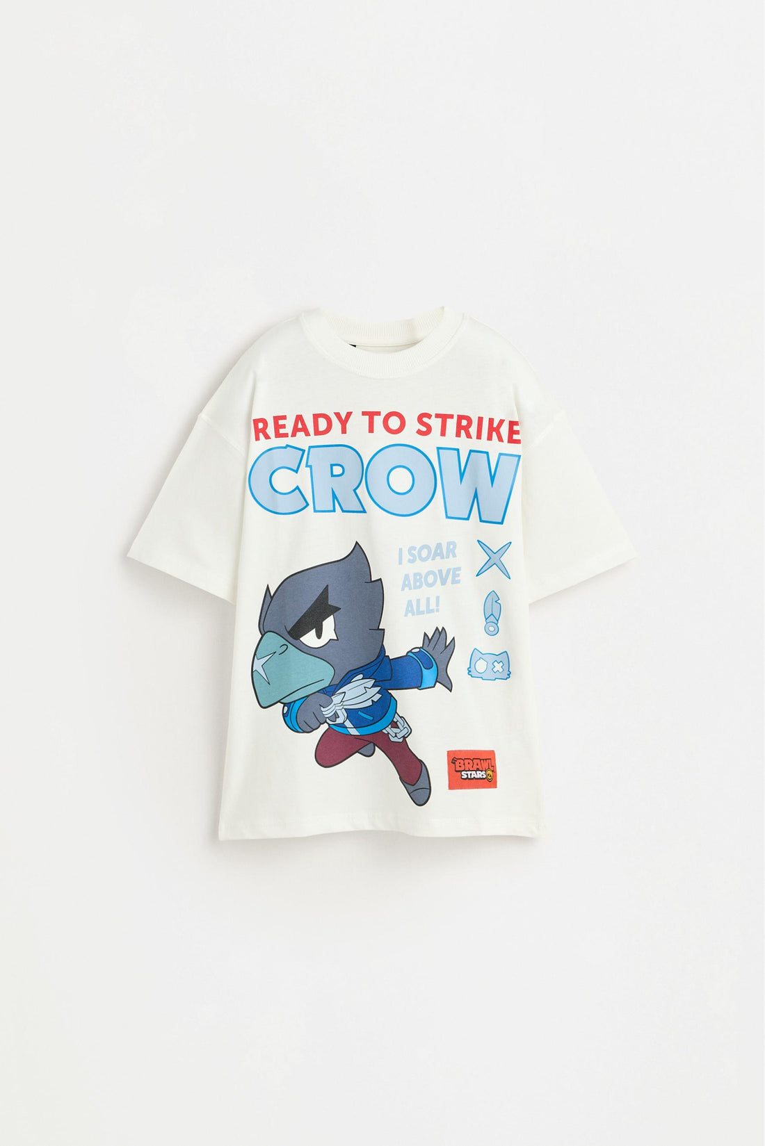Crow Brawl Stars ©Supercell Oy T-shirt - WHITE / 11-12 years