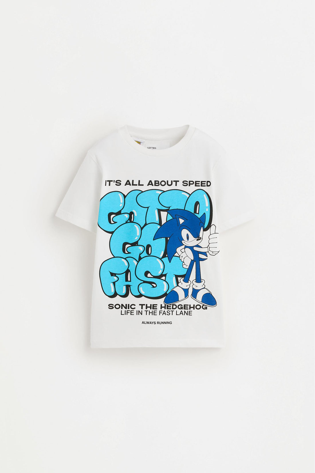 SONIC™ | SEGA slogan T-shirt - OFF WHITE / 11-12 years