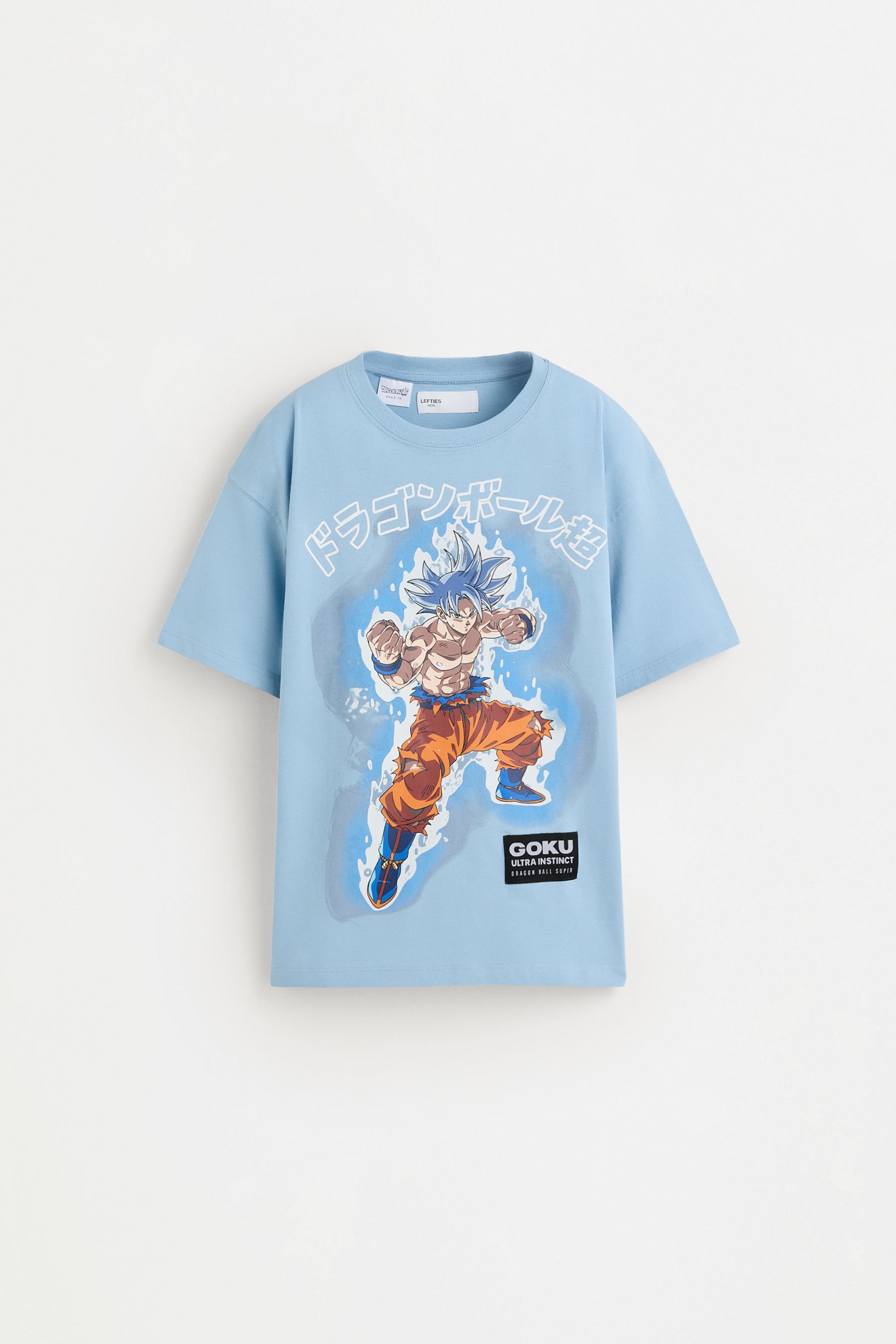 Goku Ultra Instinct Dragon Ball Super ©Bird Studio T-shirt - SKY BLUE / 11-12 years