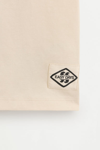 Printed T-shirt with pocket