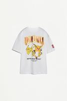 Pokémon™ metallic text T-shirt