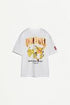Pokémon™ metallic text T-shirt