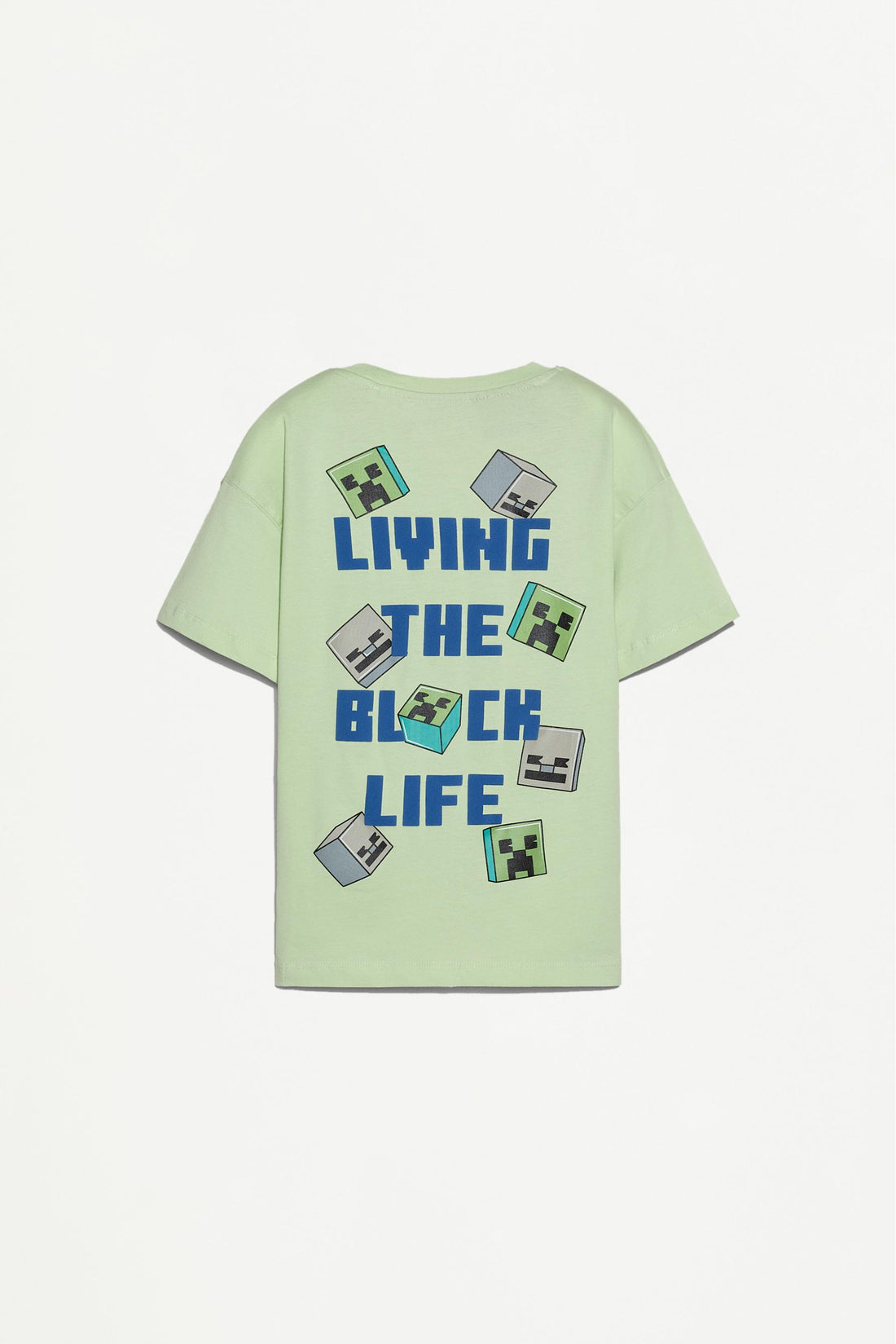 Minecraft T-shirt with a maxi print on the back