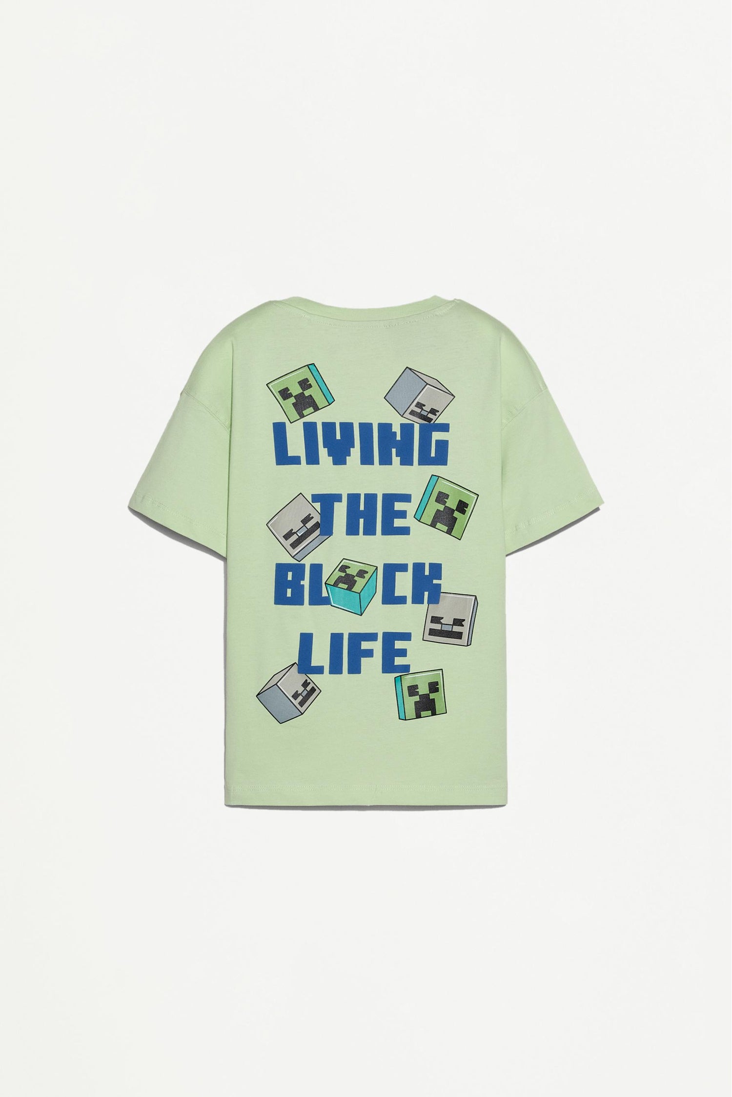 Minecraft T-shirt with a maxi print on the back