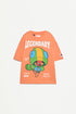 Leon Brawl Stars ©Supercell Oy T-shirt - ORANGE / 11-12 years