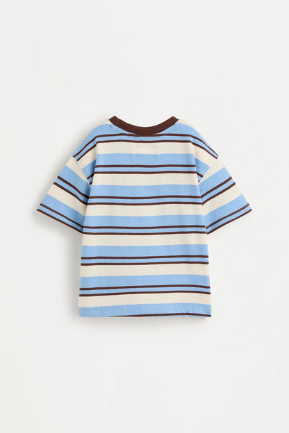 Baby Boy | Brown striped T-shirt