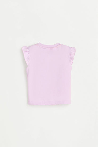 Hello Kitty ©SANRIO Ruffled T-shirt and Shorts Set