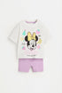 Minnie Mouse ©Disney T-shirt and cycling leggings co-ord - WHITE / 12-18 months